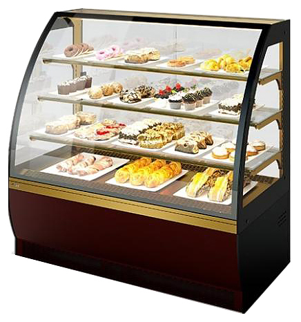 Витрина кондитерская Chilz VETE LUX 130 шоколад, золотой глянец