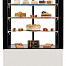 Витрина кондитерская CRYSPI Elegia Quadro K 1000